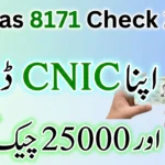 Ehsaas Program 25000 CNIC Check – Latest 8171 Portal Update