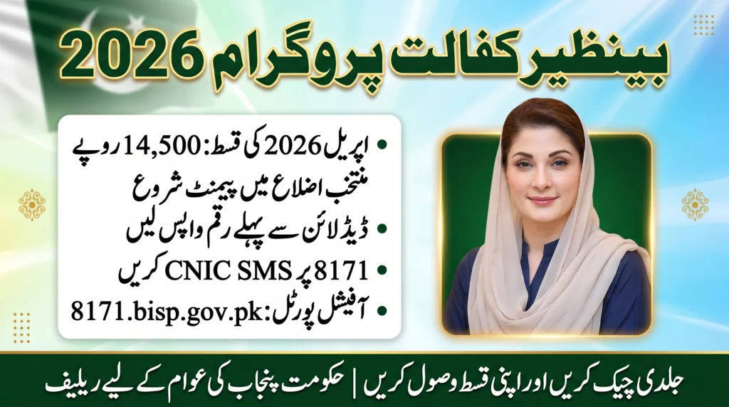 Breaking: BISP 14500 Payment Released in Selected Districts – Don’t Miss the Deadline!