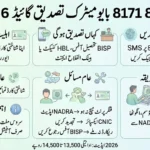 Good News! BISP 8171 Biometric Verification Guide 2026 – Rs 14,500 Payment Without Any Delay