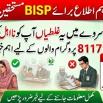 NSER Survey Ki Yeh 7 Ghalatiyan Aap Ko BISP Se Na-Ahal Kar Sakti Hain – Foran Check Karein!