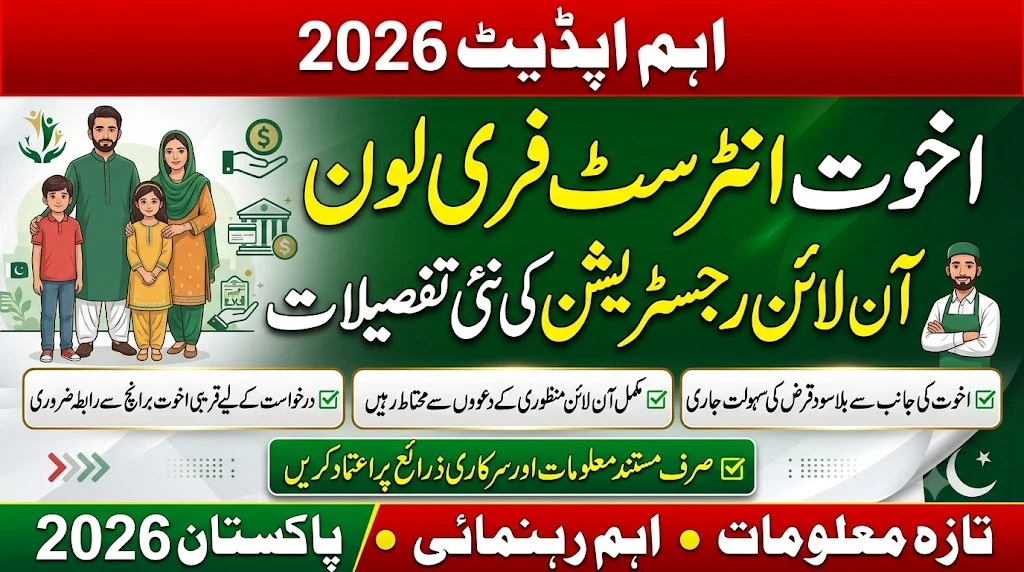 Akhuwat Interest-Free Loan 2026 Online Apply: Naya Registration Process Jari