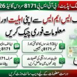 BISP 8171 SMS Service 2026: Sirf 1 SMS Se Apni Payment Aur Ehliat Abhi Check Karein